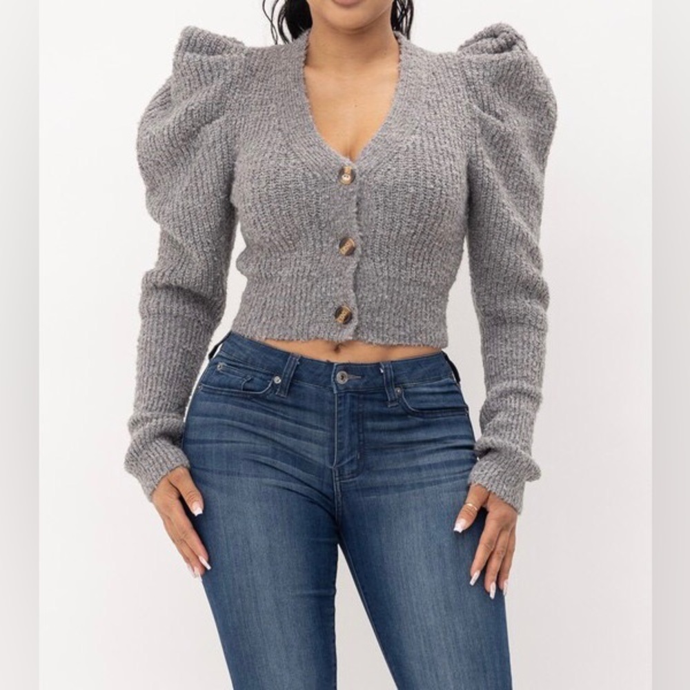 MORGAN CROP CARDIGAN
